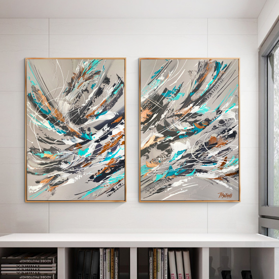 DUO ACQUA 90X60CM